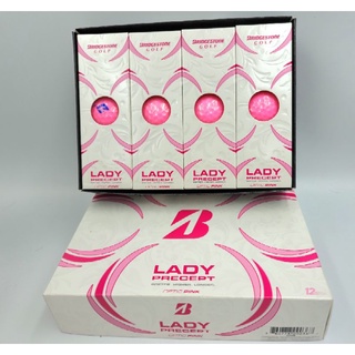 ลูกกอล์ฟ bridgestone lady 1กล่อง (12ลูก)