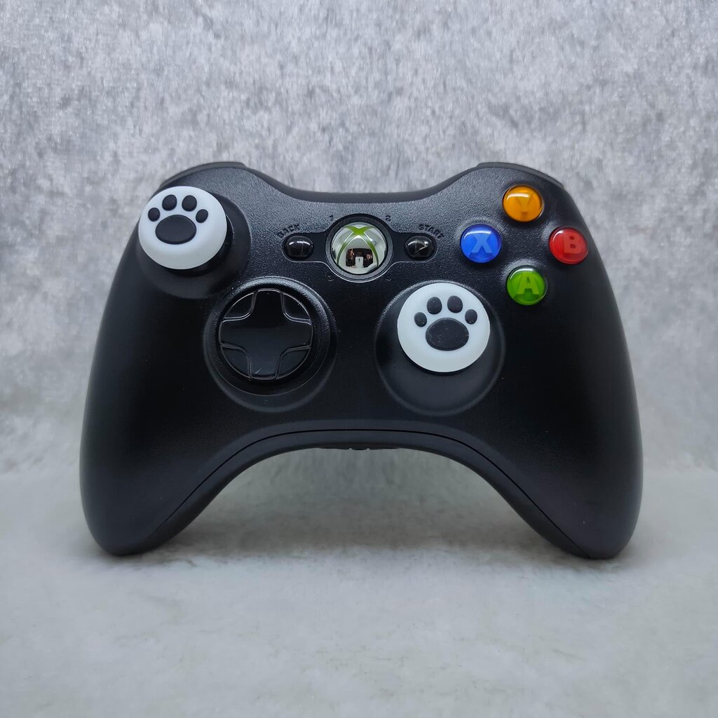(1อัน) ซิลิโคนอนาล็อกเท้าแมว PS3 PS4 PS5 Xbox360 XboxOne XboxSeries Joy-Pro