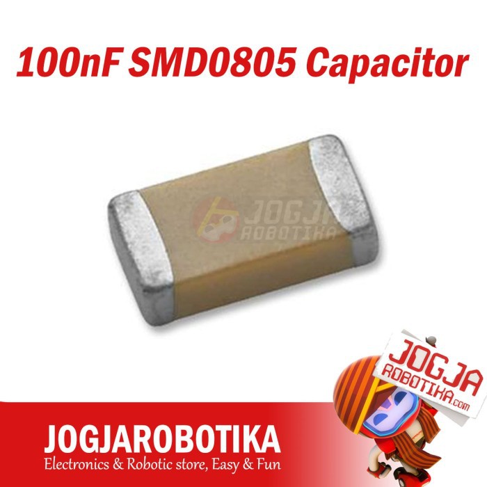 ตัวเก็บประจุ SMD0805 100nF
