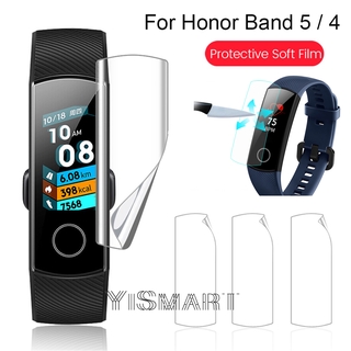 ฟิล์มกันรอยหน้าจอ Tpu สําหรับ Honor Band 5 4 Hydrogel