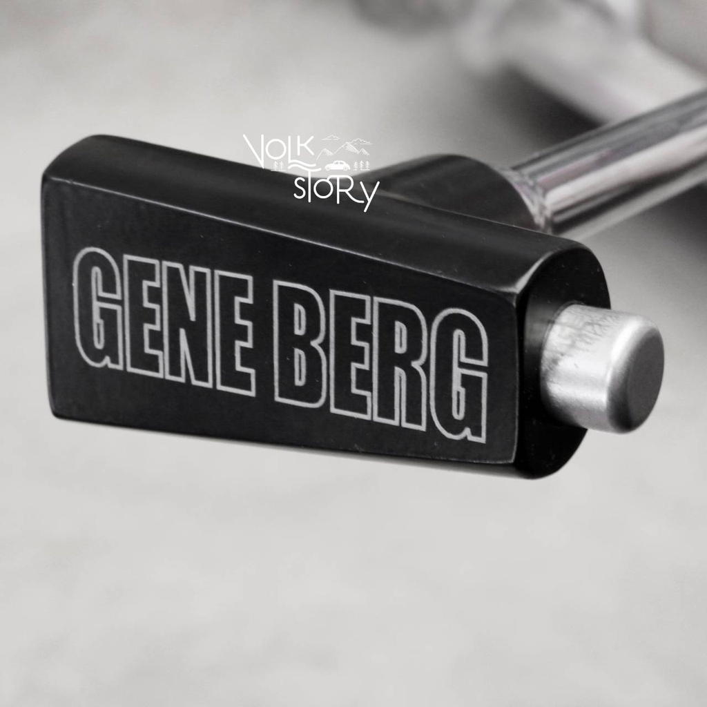 เกียร์ Gene Berg สำหรับรถตู้แตงโม Volkswagen 1968 - 1979 หัวเหลี่ยม สีดำ