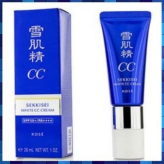 ☀️ Kose Sekkisei White CC Cream SPF50+PA++++ #01 #02 ขนาด 26ml.