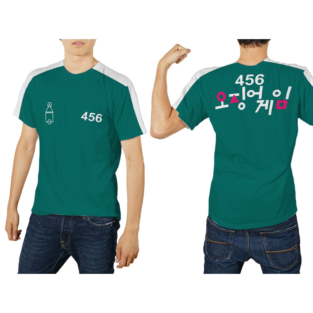Utamedia - SQUID GAME เสื้อยืดผู้ชาย / SQUID GAME 456 เสื้อยืด / เสื้อยืด SQUID GAME