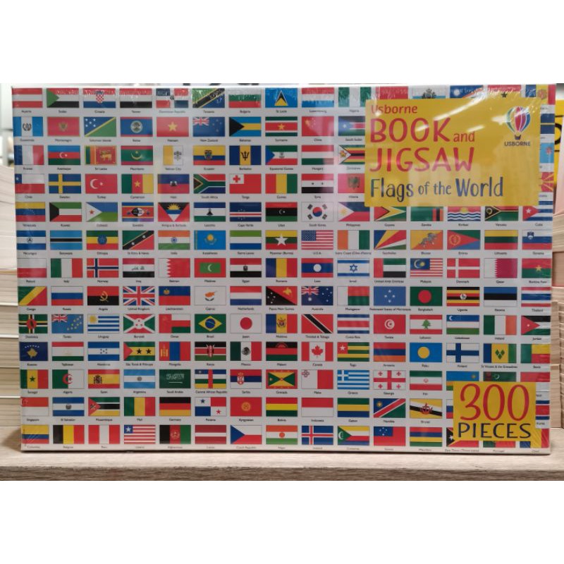 สินค้าขายดี จาก Usborne Book and Jigsaw Flags Of The World สินค้าพร้อม