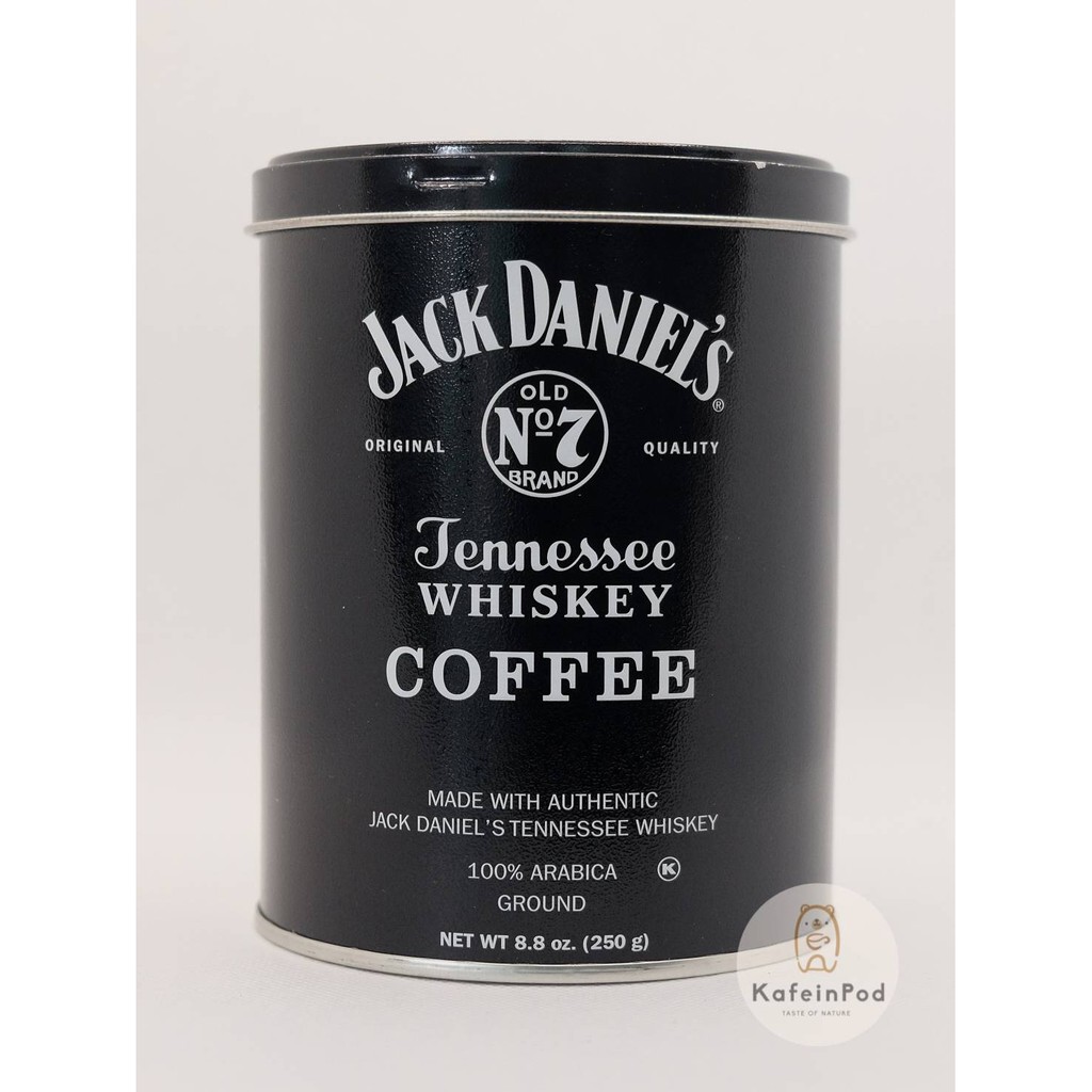 KafeinPod ---- กาแฟคั่วบด ทำจากอาราบิก้า 100%  ระดับพรีเมี่ยม ที่ถูกหมักด้วย Jack daniel's​ old No.0