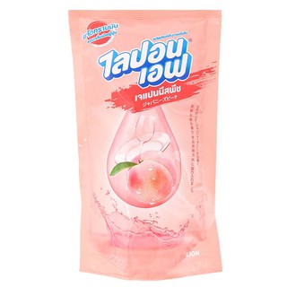 🔥สินค้าขายดี!! ไลปอนเอฟ น้ำยาล้างจาน กลิ่นเจแปนนีส พีช 500 มล. LIPON F Dishwashing Liquid Japanese Peach Scent 500 ml.