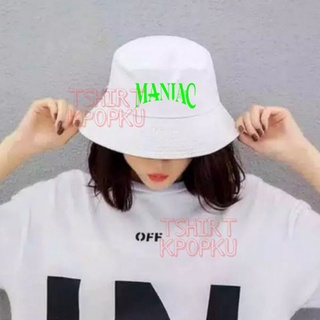 หมวกบักเก็ต สไตล์เกาหลี MANIAC สีเขียว