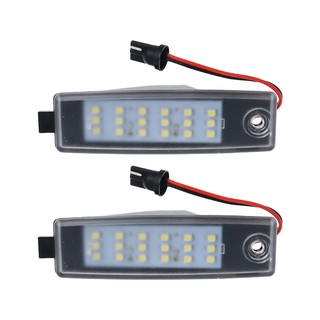 Run2 ชิ้น 18 LED ไฟป้ายทะเบียนสำหรับ Toyota hiace 05-11