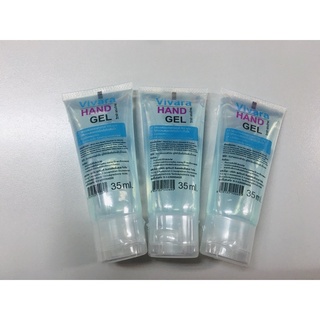 Vivara Hand Gel 35 ml. ยกลัง 50 หลอด เจลแอลกอฮอล์ทำความสะอาดมือ