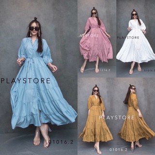 ••MiRRoRSiSTER’s Pimpi Voluminous Sleeve Maxidress