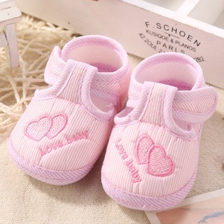 0-12 Months Cotton Baby Shoes Toddler Girl Boy Soft Sole Skid-proof Sneakers Kid infant First Walker Shoe