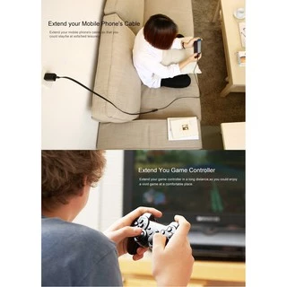 UGREEN สายพ่วงต่อขยายความยาว USB Cable USB 2.0 Extender Cord Type A Male to A Female รุ่น US103 ยาว 0.5-5 เมตร