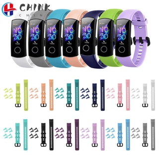 CHINK Silicone Watch Band Replacement Strap For Honor Band 5 / 4