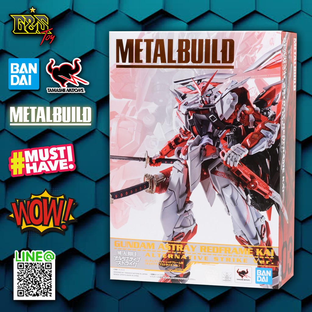 Metal Build - Gundam Astray Red Frame Kai (Alternative Strike ver.) จาก Gundam Seed Astray