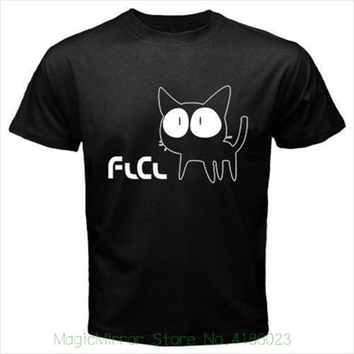 Flcl Animes Popular Creative Tee Men Clothes