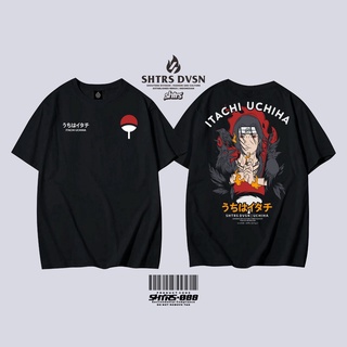 เสื้อยืดฤดูร้อน Naruto Cote ของ Itachi Uchiha คน W T-shi RT Assa New Uchiha Ah Anseเสื้อเชิ้ตแขนสั้นเสื้อผ้าผู้ชายเสื้อแ