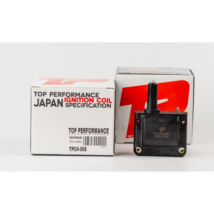 คอยล์จุดระเบิด HONDA CIVIC EG เตารีด / CIVIC 3ประตู 4ประตู คาบู - TPCH-008 - MADE IN JAPAN - คอยล์หั