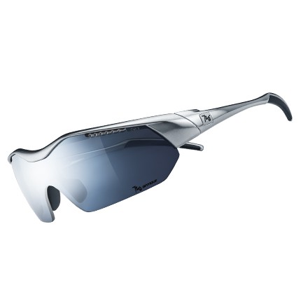 แว่นตากันแดด 720armour รุ่น Hitman ( Asian-Fit) สีกรอบ Polished Silver สีเลนส์ Platinum Grey Ti