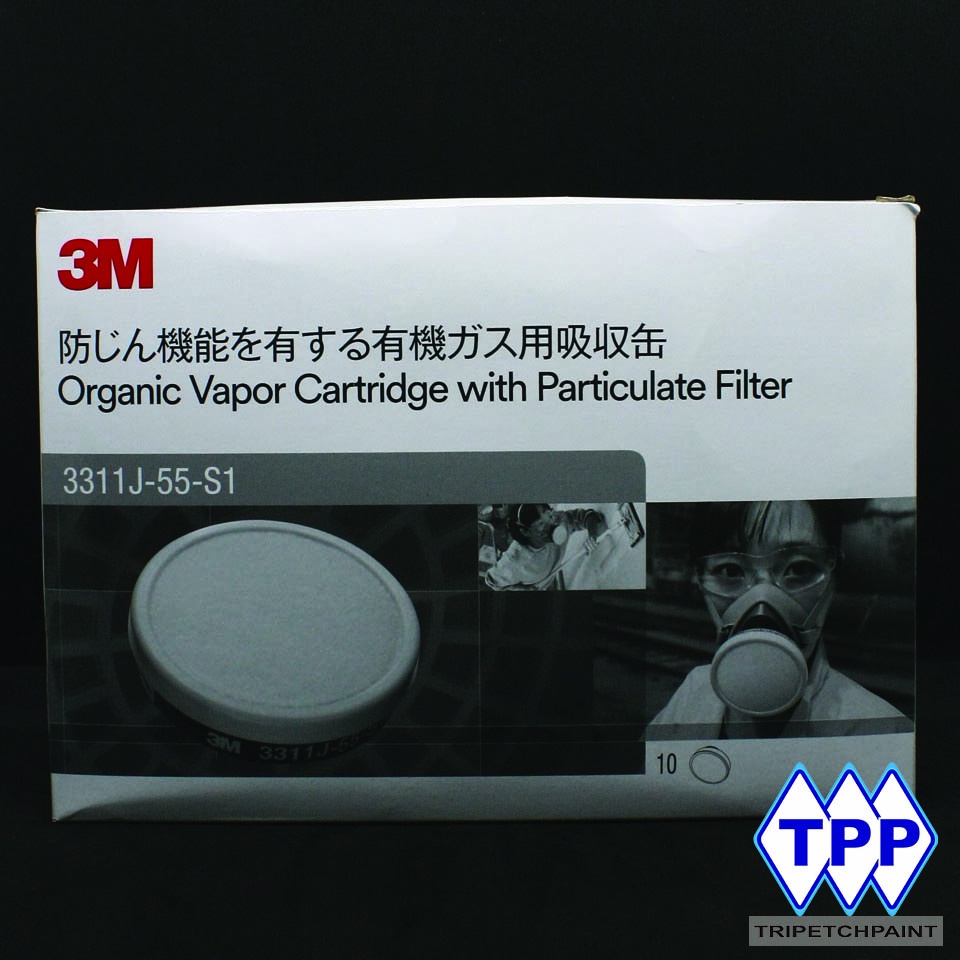 ไส้กรองหน้ากาก 3M กรองเดี่ยว 3311K 1กล่อง