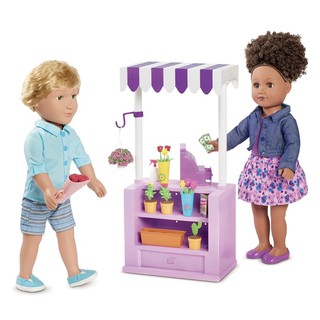 My Life as Flower Stand Playset สำหรับตุ๊กตา18”นิ้ว