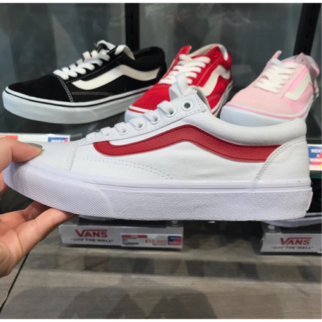 vans marshmallow red japan