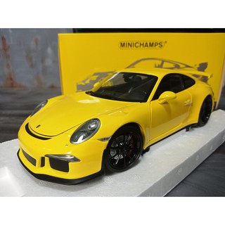 โมเดลรถPorsche 1/18 โมเดลรถPorsche991 โมเดลรถPorsche911 โมเดลรถ991 minichamps Porsche 991 1:18  *  ของใหม่ *