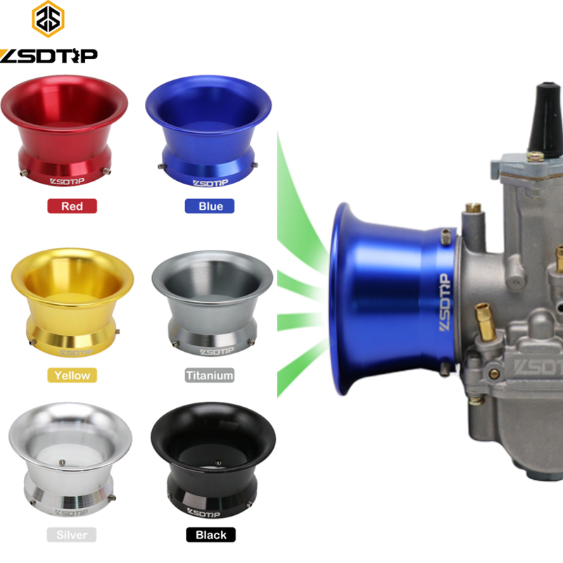 Universal 50mm/55MM For Modified PE28 30mm PWK KEIHIN 21 24 26 28 30 32 34mm Carburetor Air Filter Motorbike Wind Cup Horn Cup