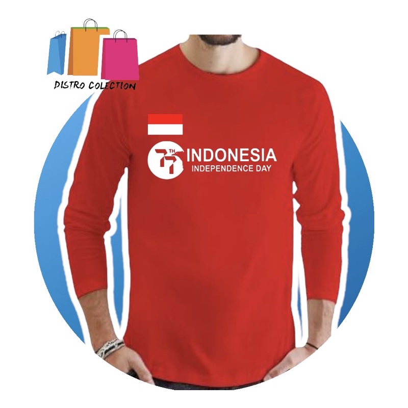 เสื้อยืด ลาย 777th INDONESIA INDEPENDENCE DAY