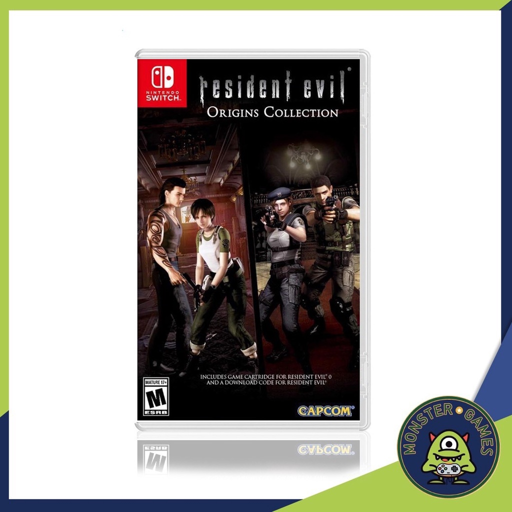 Resident Evil Origins Collection Nintendo Switch game (เกมส์ Nintendo Switch)(ตลับเกมส์สวิต)(Biohazard Origin Switch)