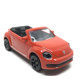 Majorette Volkswagen Beetle Cabriolet - Red Color /Wheels 5SVB /scale 1/60 (3 inches) no Package