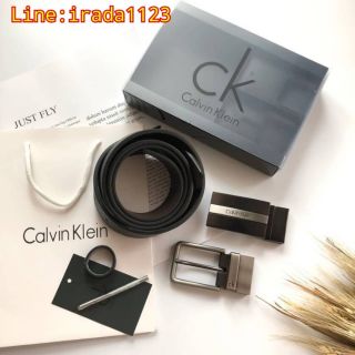 Calvin Klein Belt and Buckle Set ของแท้ ราคาถูก