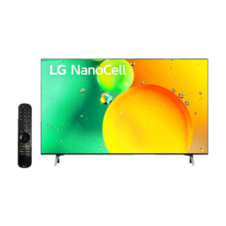{ลดเพิ่ม300.-ใส่ 5DXFVE9} LG NanoCell 4K Smart TV43 HDR10 Pro LG 43NANO75 ThinQ AI Google Assistant รุ่น 43 นิ้ว