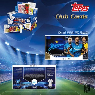 Card 111: FC Zenit Topps Best of the Best