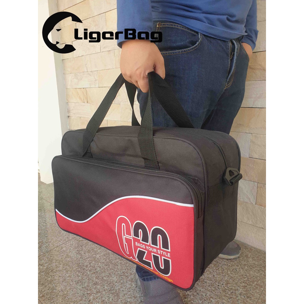 กระเป๋าเดินทางแบบถือ กระเป๋าใส่เสื้อผ้า รุ่น LG-6008  ( ขนาด : 21 x 44 x 28CM )