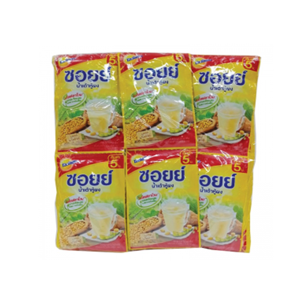 Ovaltine โอวัลติน ซอยย์ น้ำเต้าหู้ผง ขนาด18กรัม X8ซองX3สาย (แพ็ค24ซอง) (8850086160202)
