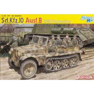 โมเดลประกอบ Dragon Model 1/35 DRA6731 SD.KFZ.10 AUSF.B 1942 PRODUCTION