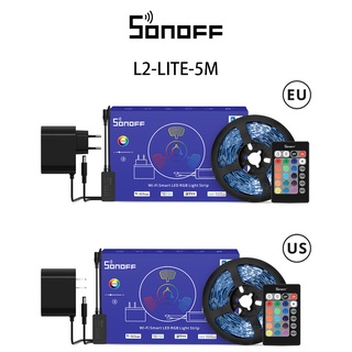 Sonoff L2 Lite สายไฟอัจฉริยะบลูทูธ Wifi Rgb 5050 สําหรับตกแต่ง