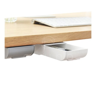 เก๊ะ ลิ้นชักใต้โต๊ะ แบบติดกาว กล่องลิ้นชักอเนกประสงค์ Chuno แบบติดกาวติดที่ไหนก็ได้ ใช้งานได้ทันที