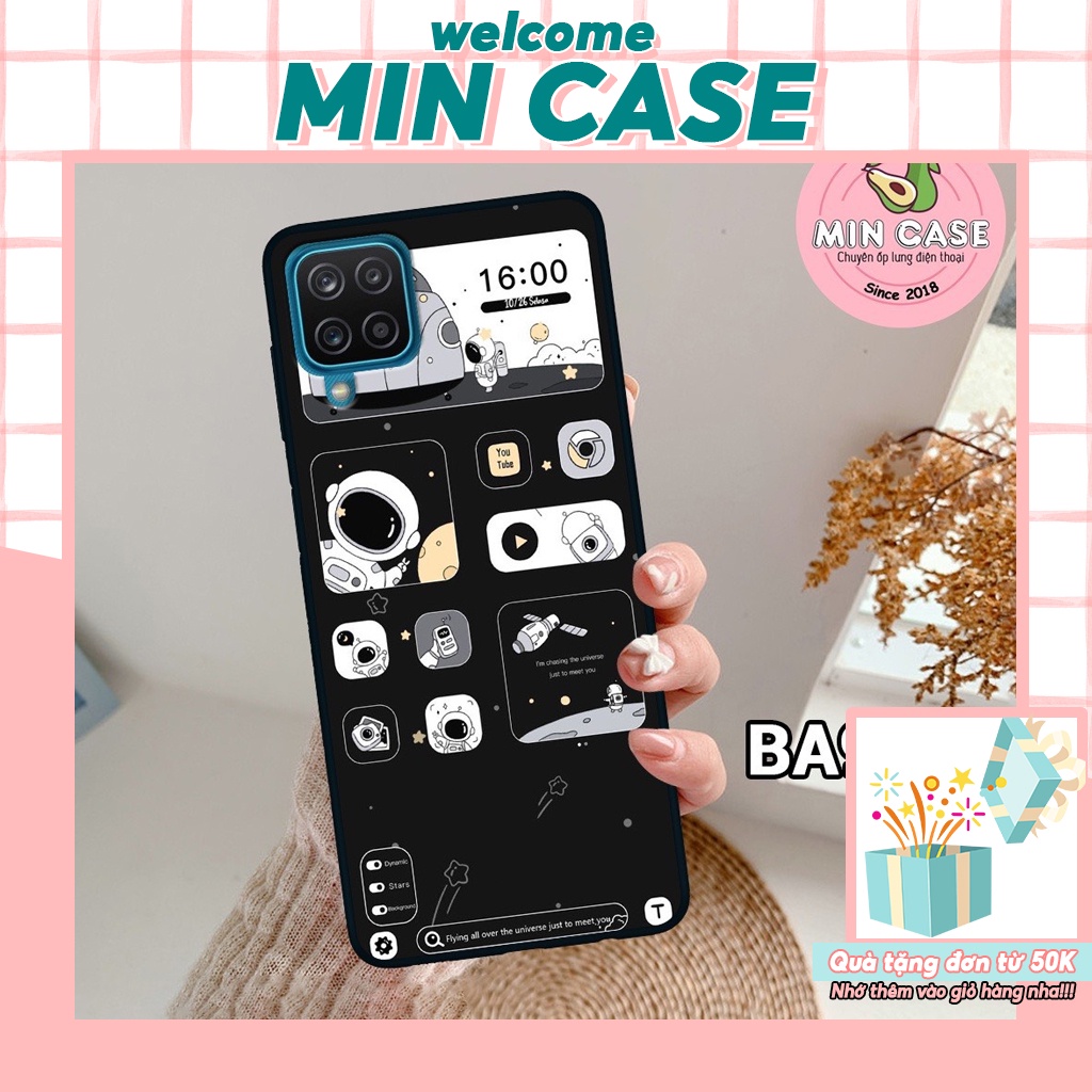 เคส SAMSUNG A12/ M12/ A22 4G/ A22 5G/ M22 - เคส Samsung พิมพ์ลายนักบินอวกาศน่ารัก