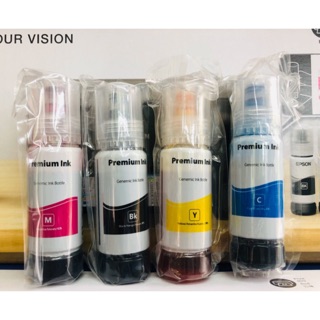 หมึกเติม Epson 003 / น้ำหมึก Epson L003 L1110/L3100/L3101/L3110/L3150/L5190 เกรดพรีเมี่ยม สีสดใส ใช้ทดแทนของแท้ได้