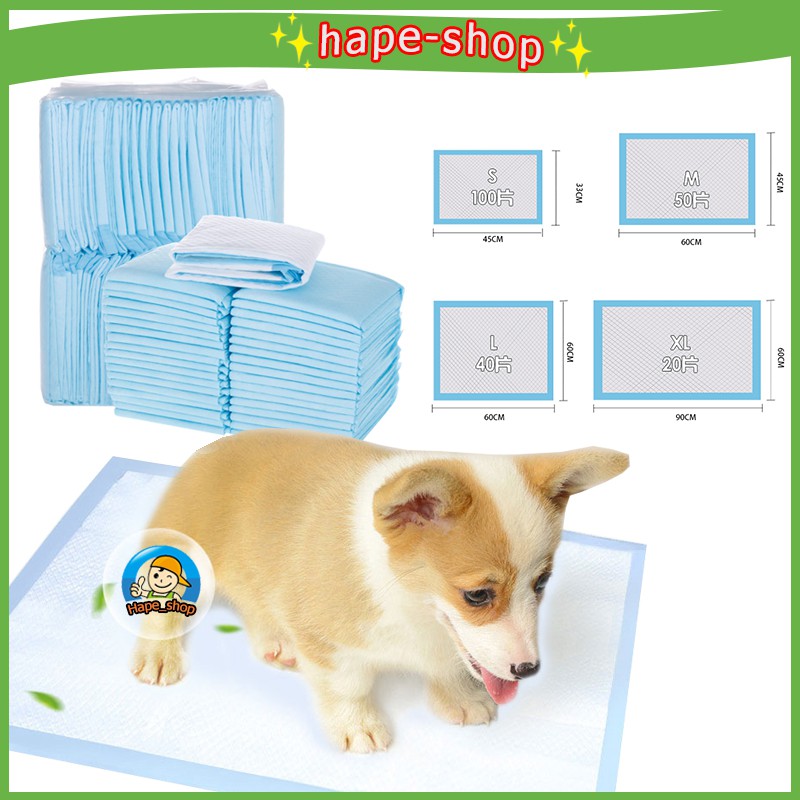 แผ่นรองฉี่สุนัข แผ่นรองฉี่แมว ช่วยฝึกขับถ่าย ระงับกลิ่น ซึมซับไดีดี แผ่นรองฉี่สุนัขและแมว เจลดูดซึมซุปเป