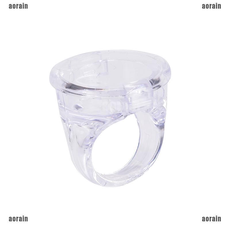 AG 50pcs Pigment Tattoo Ink Cup Ring Holder Permanent Microblading