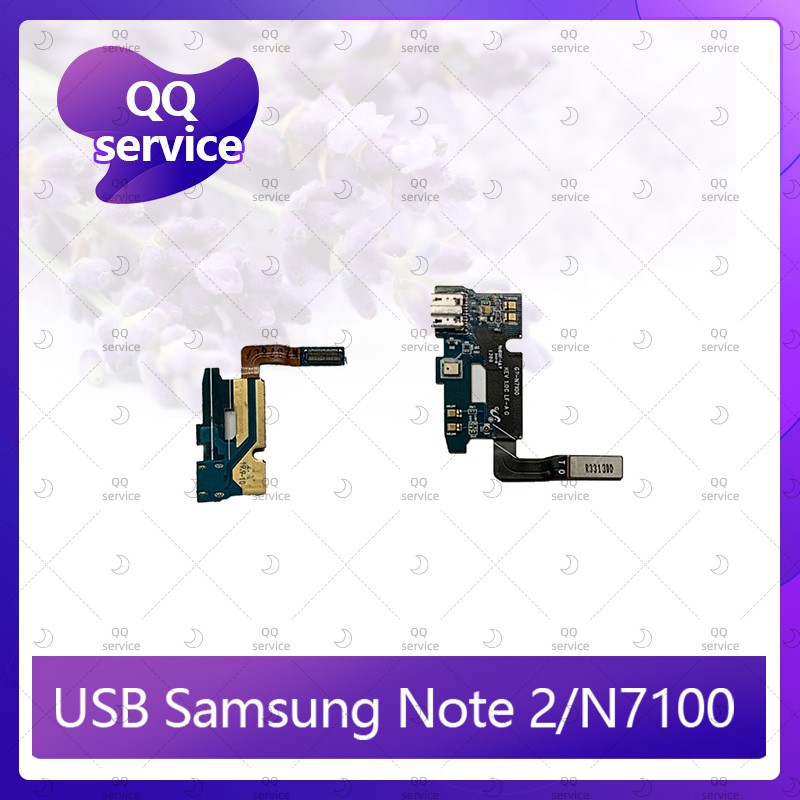 USB Samsung Note2/N7100 อะไหล่สายแพรตูดชาร์จ แพรก้นชาร์จ Charging Connector Port Flex Cable（ได้1ชิ้น