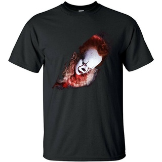 เสื้อยืด พิมพ์ลายตัวละครสยองขวัญ Pennywise Halloween Scary IT สไตล์คลาสสิก ไม่ซ้ําใคร สําหรับผู้ชาย 172854 S-5XL