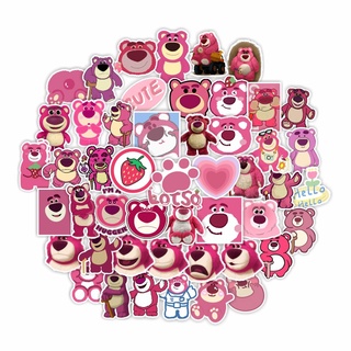 สติกเกอร์ Pvc ลายการ์ตูน Lotso From Toy Story กันน้ำ 50ชิ้น