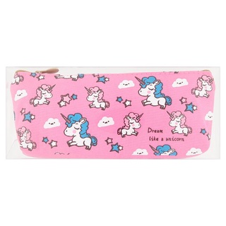 🔥*พร้อมส่ง*🔥 กระเป๋าดินสอ ขนาด 11 x 22ซม. (คละลาย)(LTB-107) 1 ใบ 11 x 22cm Pencil Bag (Mixed) (LTB-107) 1pc