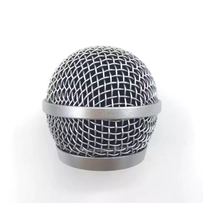 หัวบอลตะแกรง ไมโครโฟน PG48 PG58 PGA48 PGA58 Microphone Grille Ball Head Mesh Fits For PG48 PG58