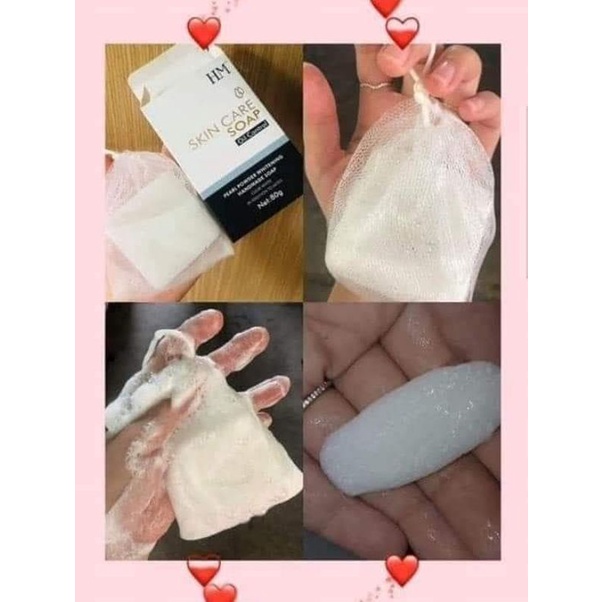 Hm Skincare Soap สบู่ผิวขาว