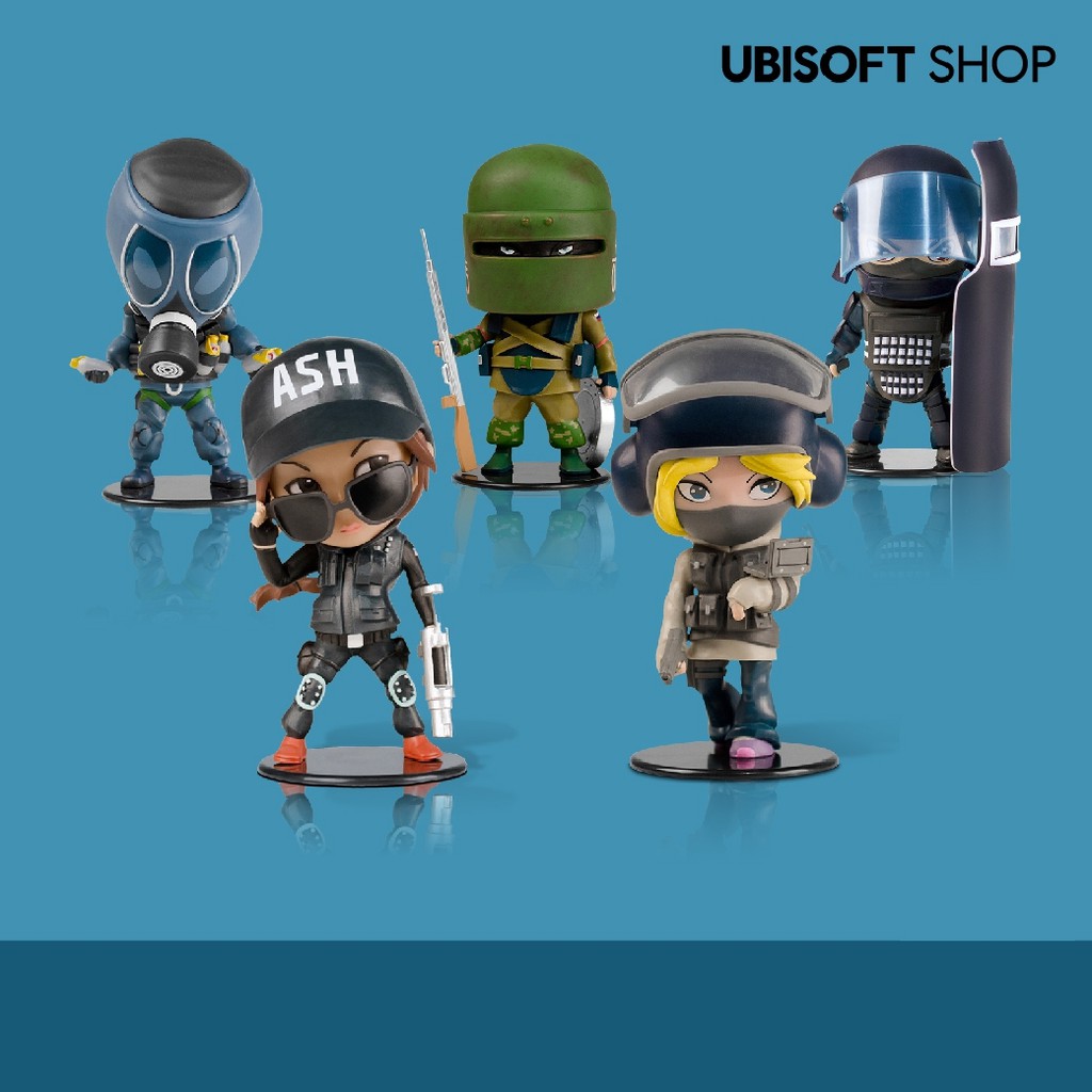 Ubisoft Rainbow Six Siege Six Collection Chibi Series 1 SET (6pcs) Shopee Thailand