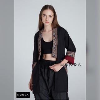 MONRA | PRE-FALL COLLECTION เสื้อคลุมชาวเขา Tribal Blazer เสื้อคลุมชาวดอย เสื้อคลุมล้านนา